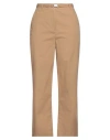 Liu •jo Woman Pants Camel Size 10 Cotton In Beige