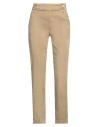 Liu •jo Woman Pants Camel Size 25 Cotton, Elastane In Beige