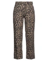 Liu •jo Woman Pants Camel Size 28 Cotton, Elastane In Beige