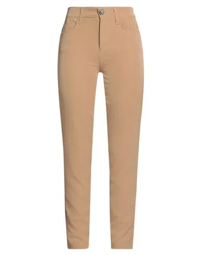 Liu •jo Woman Pants Camel Size 30 Polyester, Elastane In Sand