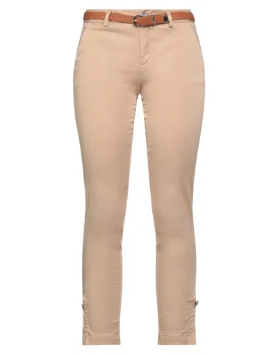 Liu •jo Pants In Beige