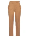 Liu •jo Woman Pants Camel Size 4 Cotton, Elastane In Beige