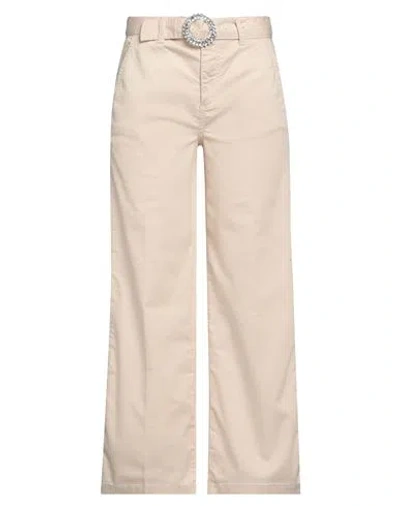 Liu •jo Woman Pants Chocolate Brown Size 29 Cotton, Polyester, Elastane