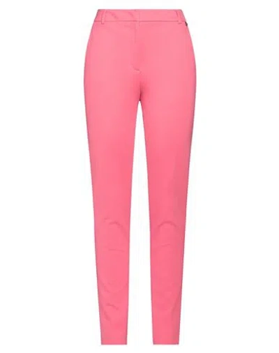 Liu •jo Woman Pants Coral Size 10 Viscose, Polyamide, Elastane In Pink