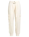 Liu •jo Woman Pants Cream Size 6 Viscose In White
