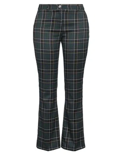 Liu •jo Woman Pants Dark Green Size 10 Polyester, Viscose, Elastane