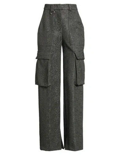 Liu •jo Woman Pants Deep Teal Size 8 Polyester, Polyamide, Elastane In Green