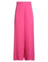 Liu •jo Woman Pants Fuchsia Size 2 Polyester In Pink