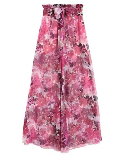 Liu •jo Woman Pants Fuchsia Size 8 Polyester In Pink