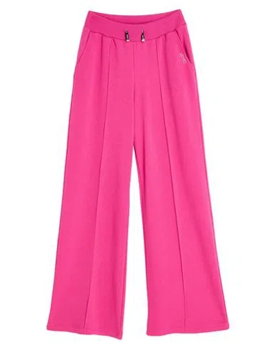 Liu •jo Woman Pants Fuchsia Size L Cotton, Polyester In Pink