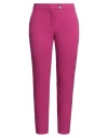 Liu •jo Woman Pants Garnet Size 10 Polyester, Elastane In Pink