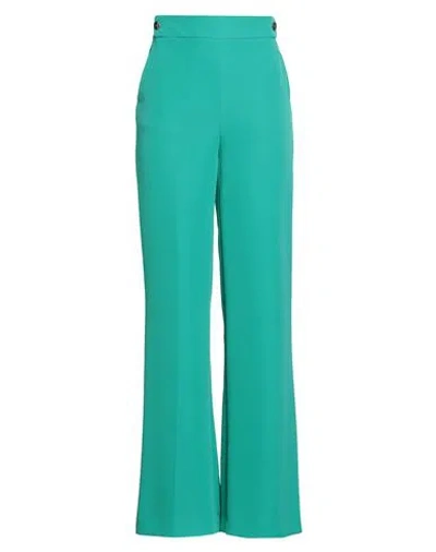 Liu •jo Woman Pants Green Size 10 Polyester, Elastane