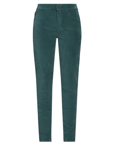 Liu •jo Woman Pants Green Size 25 Cotton, Elastane