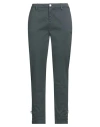 Liu •jo Woman Pants Grey Size 30 Cotton, Elastane In Green