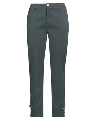 Liu •jo Woman Pants Grey Size 30 Cotton, Elastane In Gray