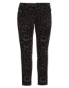 Liu •jo Woman Pants Grey Size 32 Cotton, Elastane In Brown