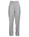 Liu •jo Woman Pants Grey Size 8 Polyester, Viscose, Elastane In Gray