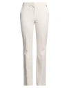 Liu •jo Woman Pants Ivory Size 12 Polyester, Elastane In White