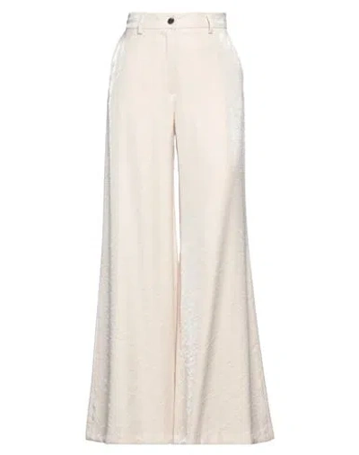 Liu •jo Woman Pants Ivory Size 8 Viscose, Polyester