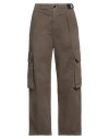 Shop Liu •jo Woman Pants Khaki Size 27 Cotton In Beige