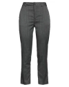 Liu •jo Woman Pants Lead Size 10 Polyester, Viscose, Elastane, Metallic Fiber In Gray