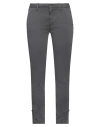 Liu •jo Woman Pants Lead Size 30 Cotton, Elastane In Grey