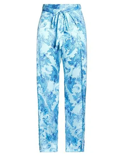 Liu •jo Woman Pants Light Blue Size 10 Polyester