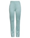 Liu •jo Woman Pants Light Blue Size 10 Viscose, Polyamide, Metallic Polyester, Elastane In Blue