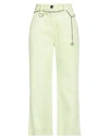 Liu •jo Woman Pants Light Green Size 27 Cotton
