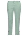 Liu •jo Woman Pants Light Green Size 31 Cotton, Elastane In Green