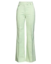 Liu •jo Woman Pants Light Green Size 4 Cotton, Polyamide, Elastane