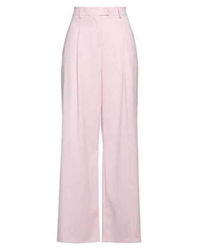 Liu •jo Woman Pants Light Pink Size 10 Polyester, Viscose, Elastane