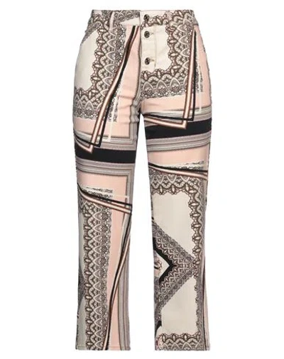 Liu •jo Woman Pants Light Pink Size 28 Cotton