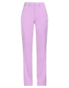 Liu •jo Woman Pants Lilac Size 10 Polyester, Elastane In Purple