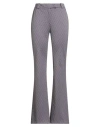Liu •jo Woman Pants Lilac Size 10 Polyester, Polyamide, Elastane In Purple