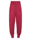 Liu •jo Woman Pants Magenta Size S Viscose, Metallic Polyester