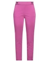 Liu •jo Woman Pants Mauve Size 31 Cotton, Elastane In Purple