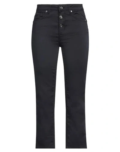 Liu •jo Woman Pants Midnight Blue Size 30 Cotton, Polyester, Elastane