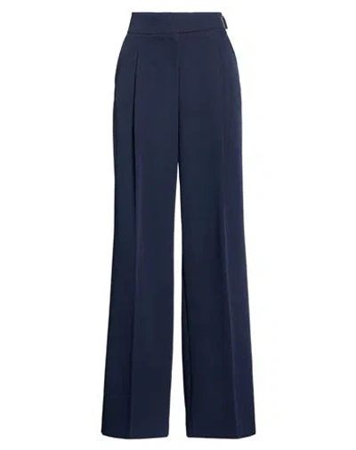 Liu •jo Woman Pants Navy Size 8 Polyester, Elastane In Blue
