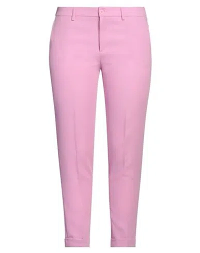 Liu •jo Woman Pants Pink Size 10 Polyester