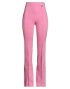 Liu •jo Woman Pants Pink Size 4 Cotton, Polyester, Elastane
