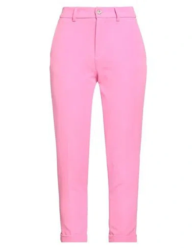 Liu •jo Woman Pants Pink Size 4 Polyester, Elastane
