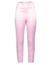 Liu •jo Woman Pants Pink Size 6 Cotton, Polyester, Elastane In Pink