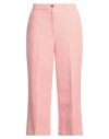 Liu •jo Woman Pants Pink Size 8 Cotton In Pink