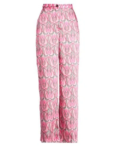 Liu •jo Woman Pants Pink Size 8 Polyester