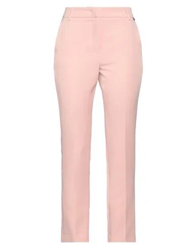 Liu •jo Better Woman Pants Pink Size 8 Polyester, Elastane