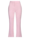 Liu •jo Woman Pants Pink Size 8 Viscose, Polyester, Elastane