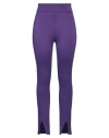 Liu •jo Woman Pants Purple Size 6 Viscose, Polyamide, Elastane