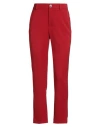 Liu •jo Woman Pants Red Size 2 Polyester, Viscose, Elastane