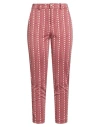 Liu •jo Woman Pants Blush Size 4 Polyester, Polyamide, Elastane In Red